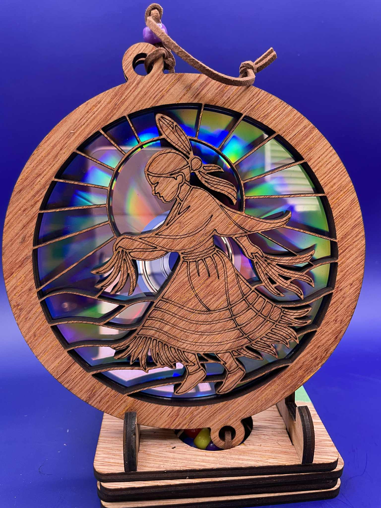 Ribbon dress suncatcher